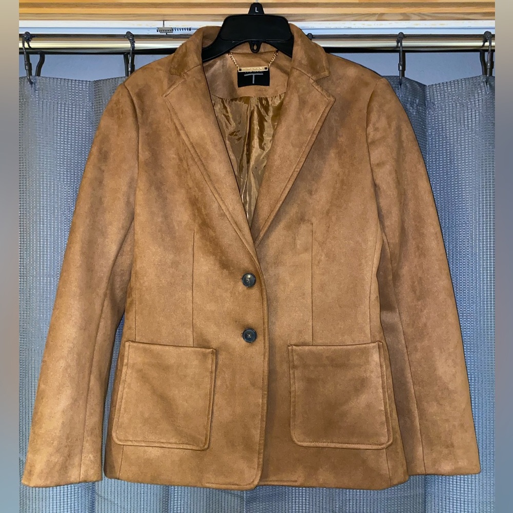 Tan suede Blazer